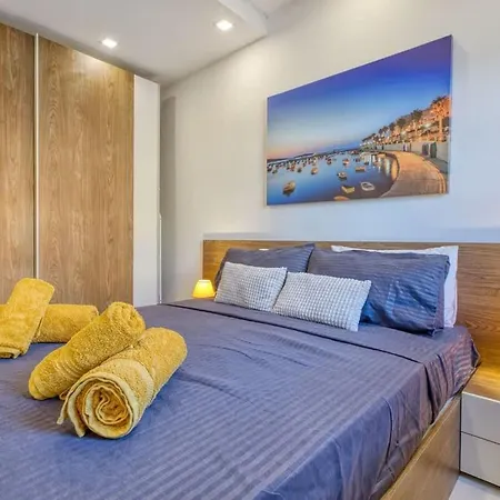 Appartement Bright 4Th Floor Apartment With Balcony, Steps From Valletta Il-Furjana