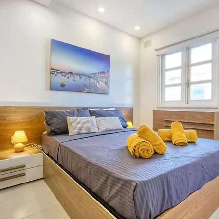 Appartement Bright 4Th Floor Apartment With Balcony, Steps From Valletta Il-Furjana